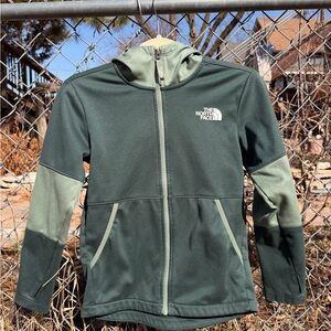 The North Face Two-Tone Green Full-Zip Jacket